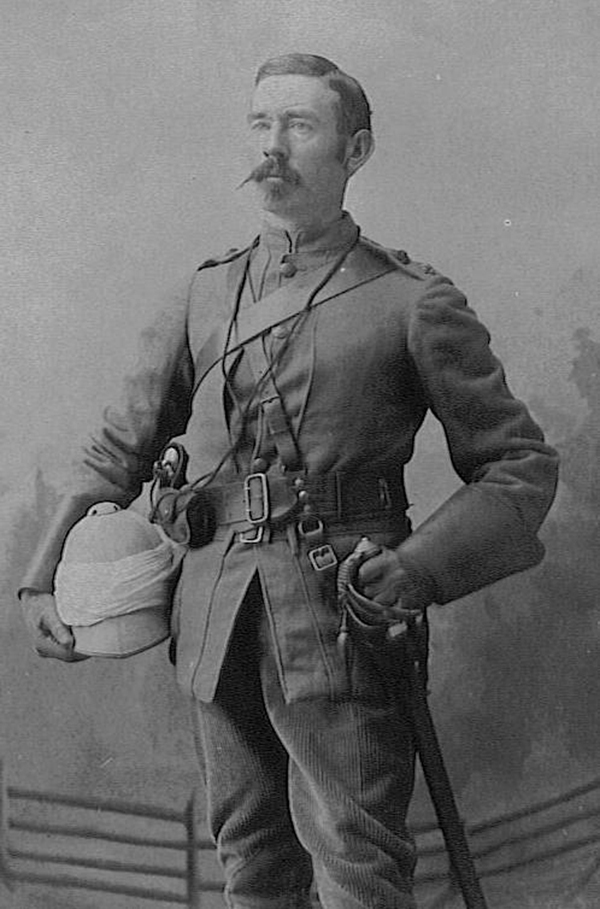 Major Frederick Denison in uniform