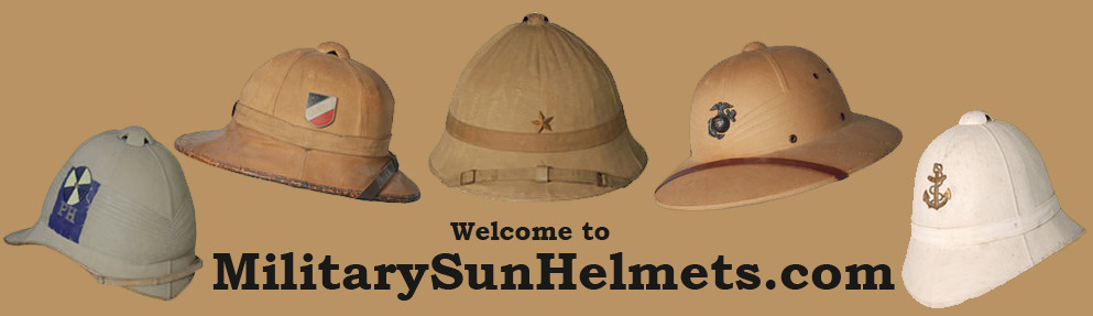 British and Commonwealth Wolseley pattern helmet  1900 to 1945